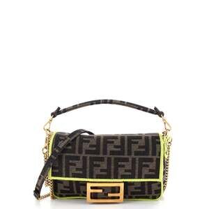 Fendi Baguette Nm Bag Zucca Canvas Mini #237391F21B